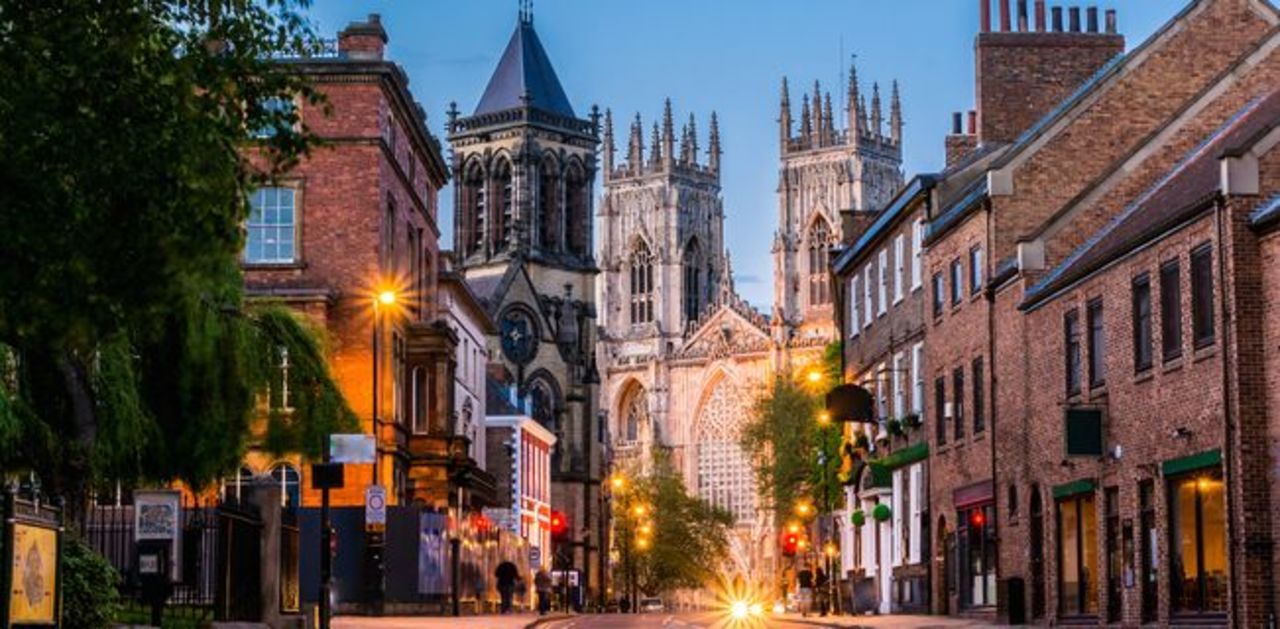 Old street in York